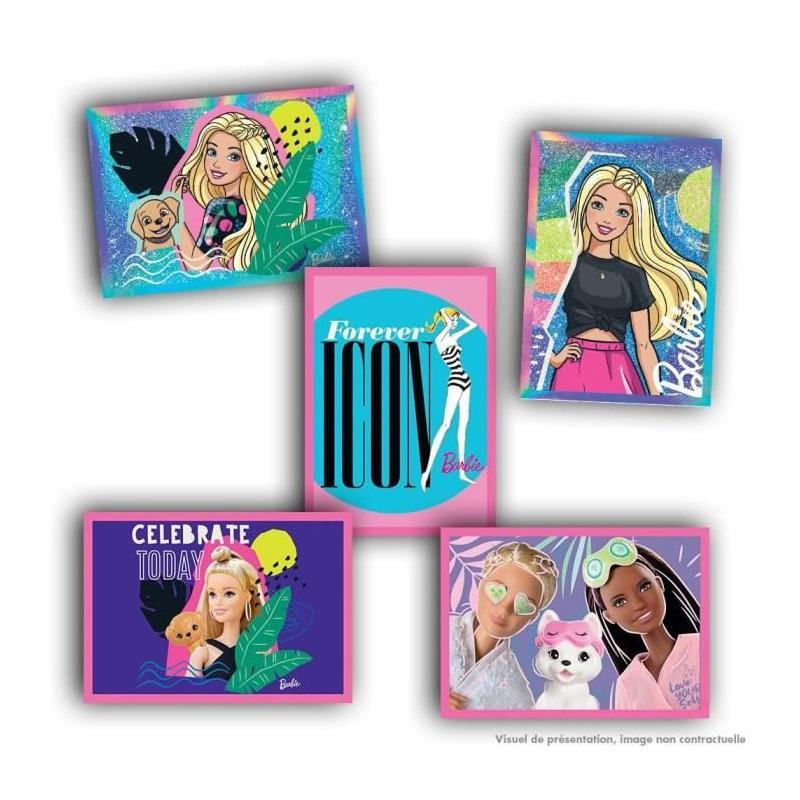 Boîte PANINI Barbie 65e Anniversaire - 36 pochettes - 180 stickers