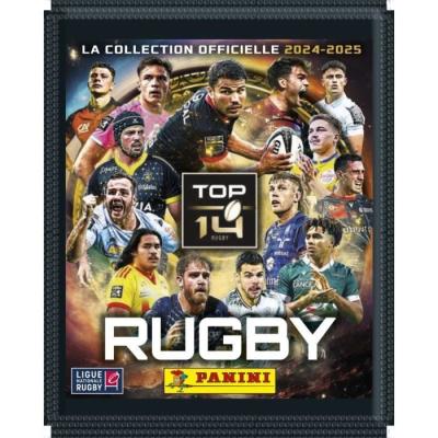 Starter Pack PANINI Rugby Top 14 2024-2025 - Album + 2 pochettes offertes