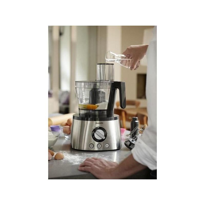 Robot de cuisine 6-en-1 Philips HR7778/00 - 1300W - 3,4L - Inox