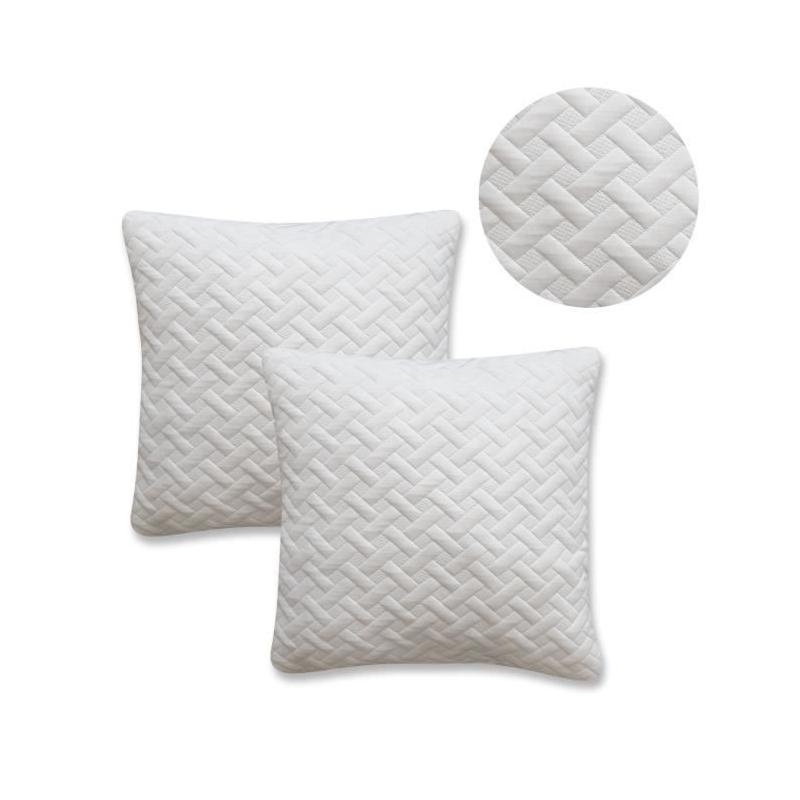 Lot de 2 oreillers à mémoire de forme 60x60 cm - Confort et soutien garantis