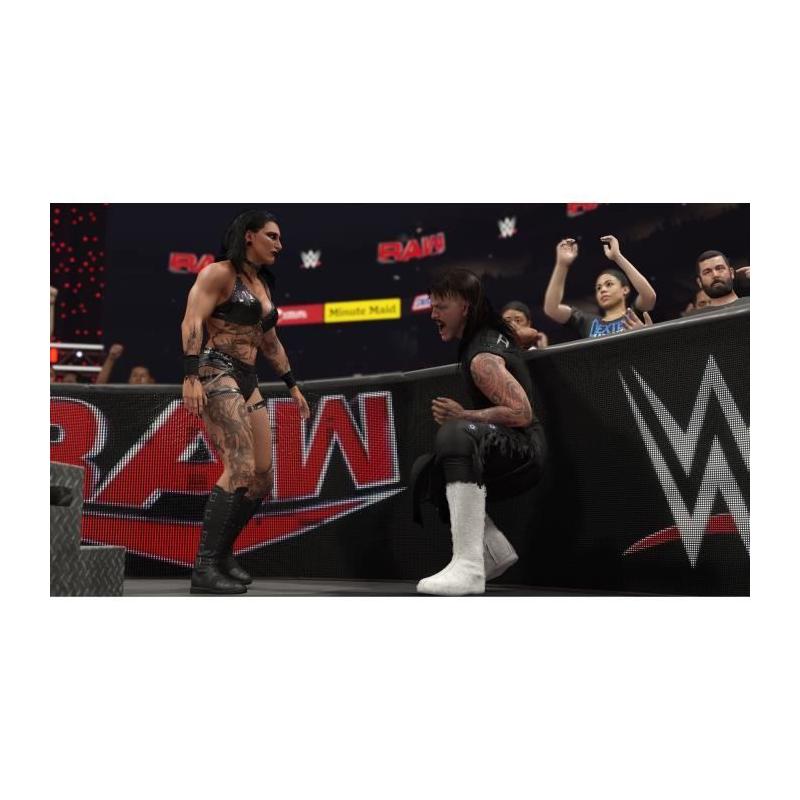 WWE 2K25 - Jeu PS5: Dimensions compactes pour une expérience de combat épique