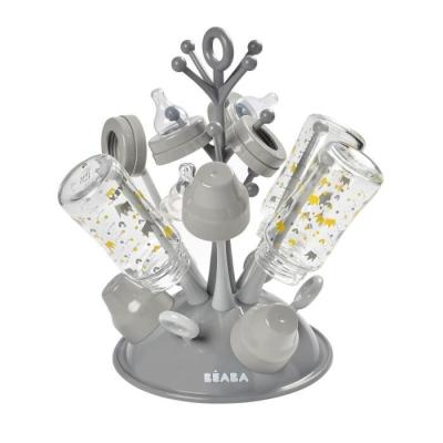 Egoutte Biberons arbre gris - Organisation pratique pour biberons