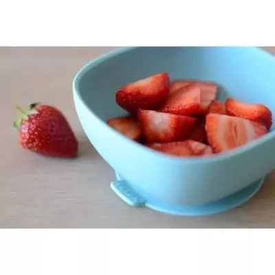 Ensemble Repas Silicone Bébé BEABA, Anti-dérapant, 4 Pièces - Jungle