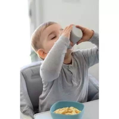 Ensemble Repas Silicone Bébé BEABA, Anti-dérapant, 4 Pièces - Jungle