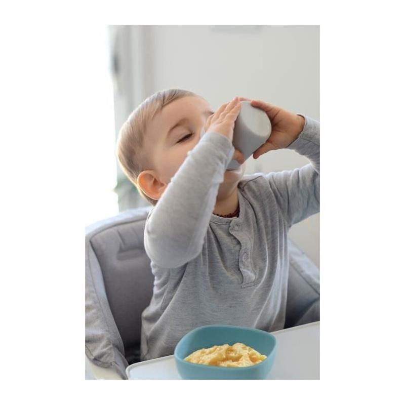 Ensemble Repas Silicone Bébé BEABA, Anti-dérapant, 4 Pièces - Jungle