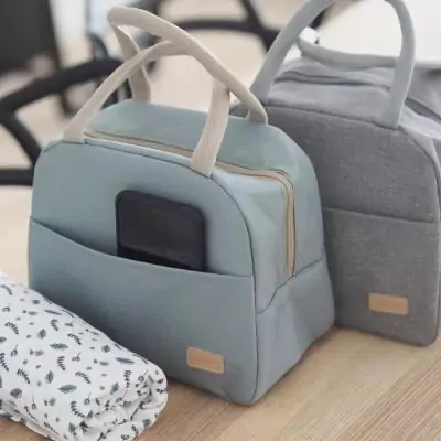 Sac Repas Isotherme Vert Sauge 