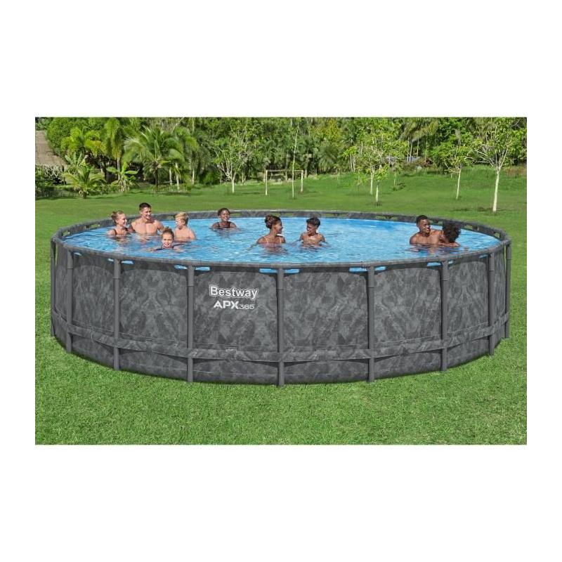 Piscine hors sol tubulaire BESTWAY - APX 365™ - 610 x 132 cm