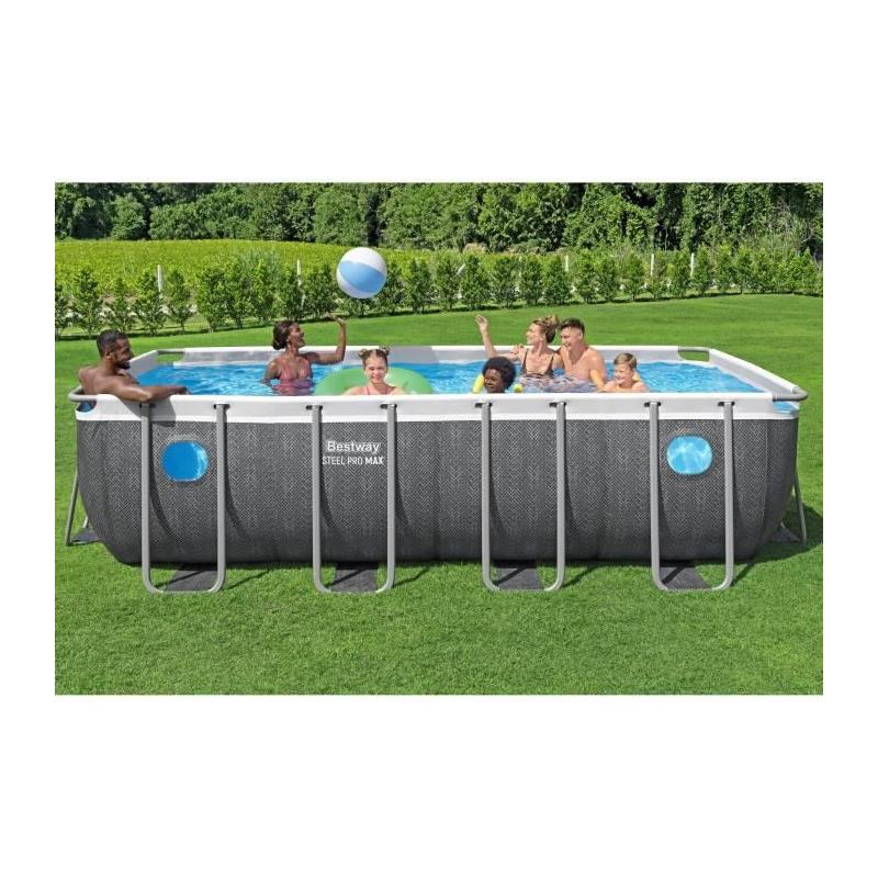 Kit Piscine Hors Sol Bestway Steel Pro 488x244x122 cm