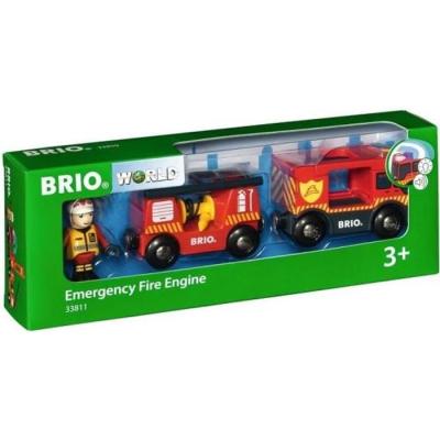 Camion de Pompiers Son et Lumière BRIO - Ravensburger: Lance à incendie