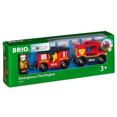 Camion de Pompiers Son et Lumière BRIO - Ravensburger: Lance à incendie