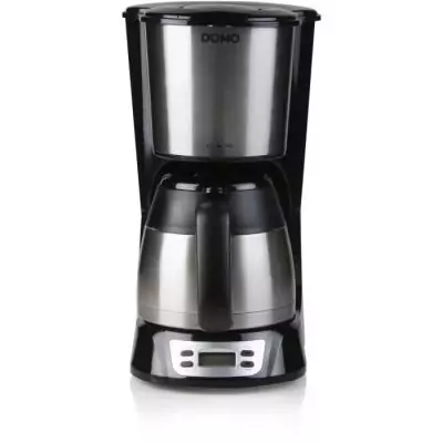 Cafetière filtre DOMO DO709K: 1000W, 1L, 8 tasses, LCD - Inox Cafetière filtre DOMO DO709K: 1000W, 1L, 8 tasses, LCD - Inox