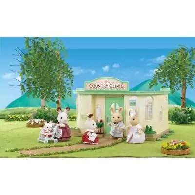 Cabinet médical miniature pour SYLVANIAN FAMILIES - 5096 - Accessoires inclus