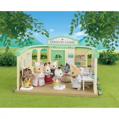 Cabinet médical miniature pour SYLVANIAN FAMILIES - 5096 - Accessoires inclus