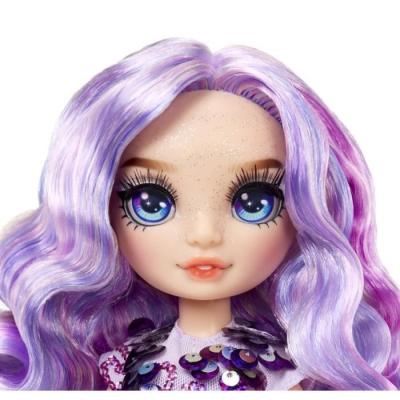 Doll Rainbow High avec Slime et Animal de Compagnie - Violet