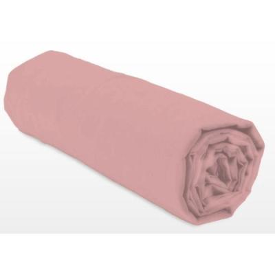 Drap-housse Rose - LOVELY HOME - LH71630 - 180x200+25 cm