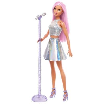 BARBIE Poupée Pop Star JCW42 - Idéal pour les petites stars!