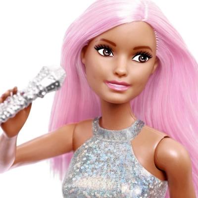 BARBIE Poupée Pop Star JCW42 - Idéal pour les petites stars!