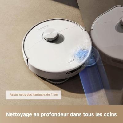 Aspirateur Robot MOVA P50 Pro Ultra avec Station - 19 000 Pa - Brosse anti-enchevêtrement