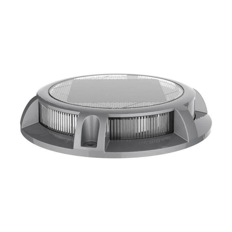 Spot solaire en aluminium 15 lumens blanc chaud - GALIX - Éclairage extérieur