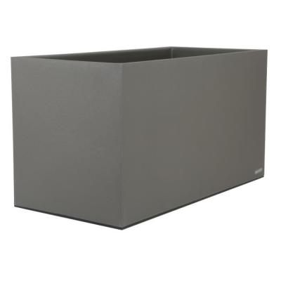Bac à fleurs RIVIERA Granit - 80x40 cm - Gris