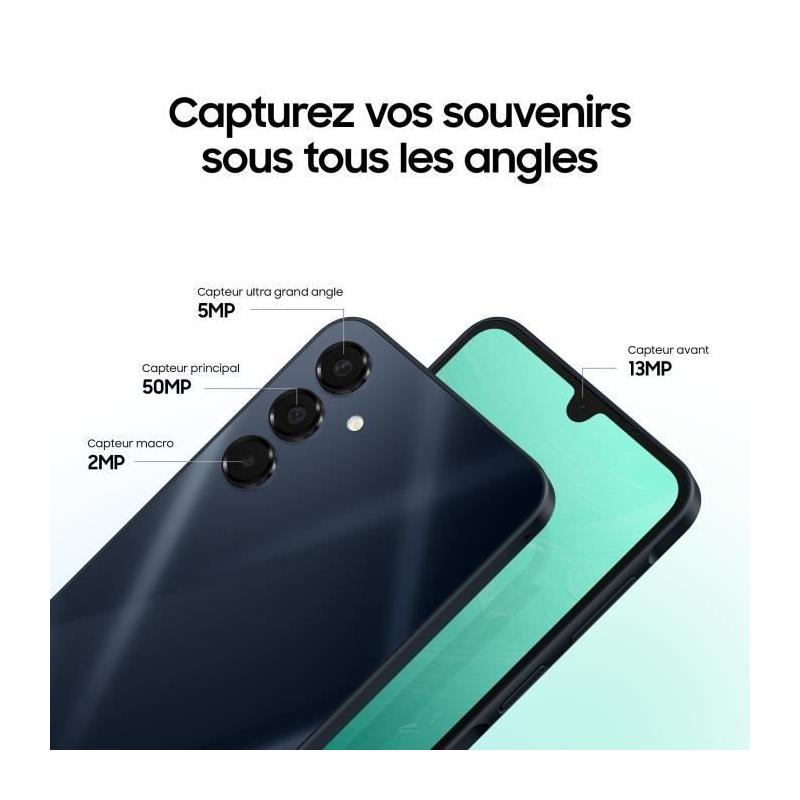 Samsung Galaxy A16 5G 128Go Gris : Plus responsable et réparable