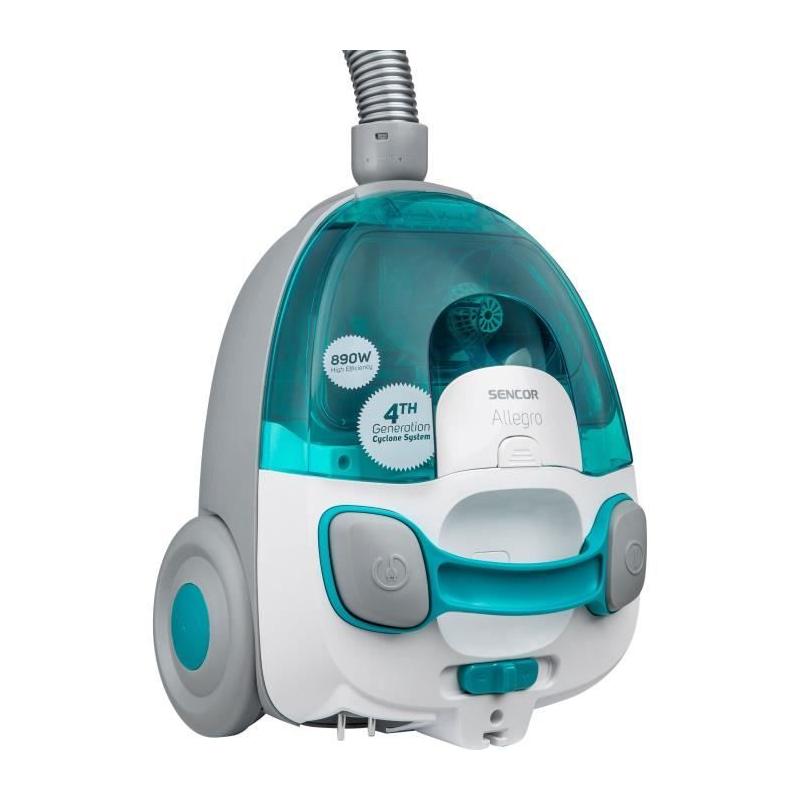 Aspirateur traineau sans sac SENCOR SVC-511TQ - Performant et Silencieux