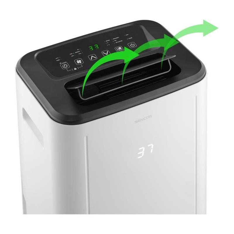 Déshumidificateur intelligent SENCOR - 20 L/jour - 360 W