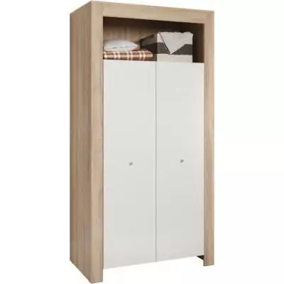 Ensemble chambre bébé PIA - Chêne Sonoma et Blanc - Éco responsable