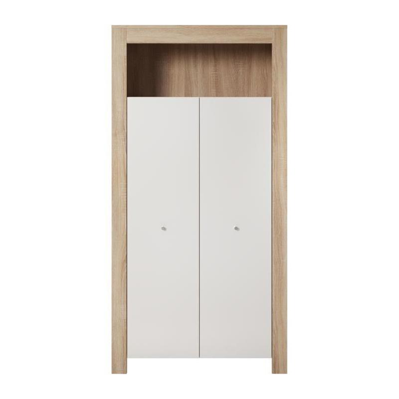 Ensemble chambre bébé PIA - Chêne Sonoma et Blanc - Éco responsable