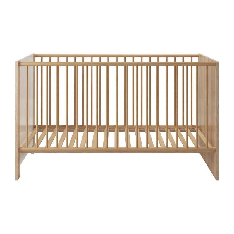 Ensemble chambre bébé PIA - Chêne Sonoma et Blanc - Éco responsable