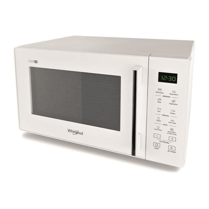Micro-ondes Whirlpool MWP2S1: Puissant et pratique, avec Auto Cook