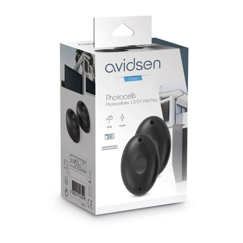 Photocellules Avidsen pour portail - 12V/24V