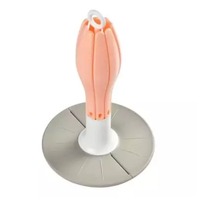 Egouttoir Biberon Pliable Fleur Rose - Pratique et Compact
