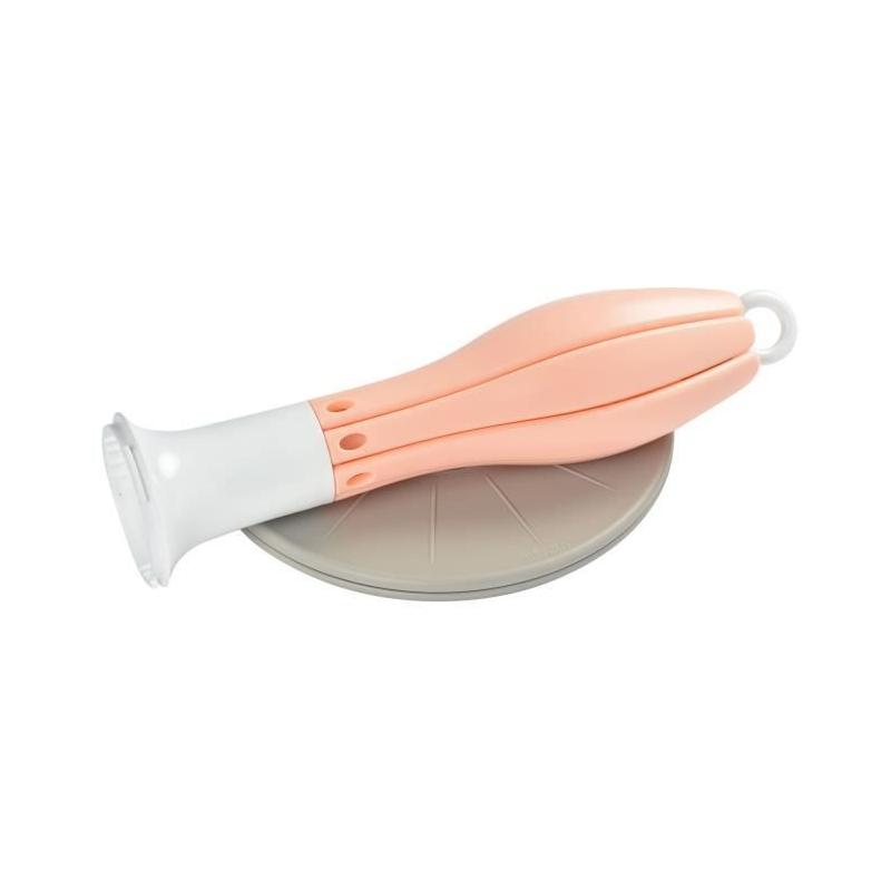 Egouttoir Biberon Pliable Fleur Rose - Pratique et Compact