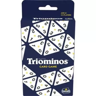 Triominos Card game - Jeu de société pour petits et grands - GOLIATH