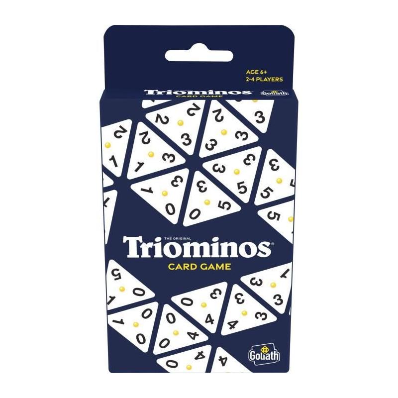 Triominos Card game - Jeu de société pour petits et grands - GOLIATH