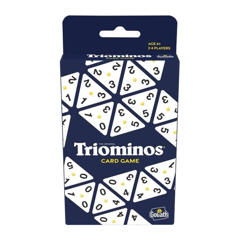 Triominos Card game - Jeu de société pour petits et grands - GOLIATH