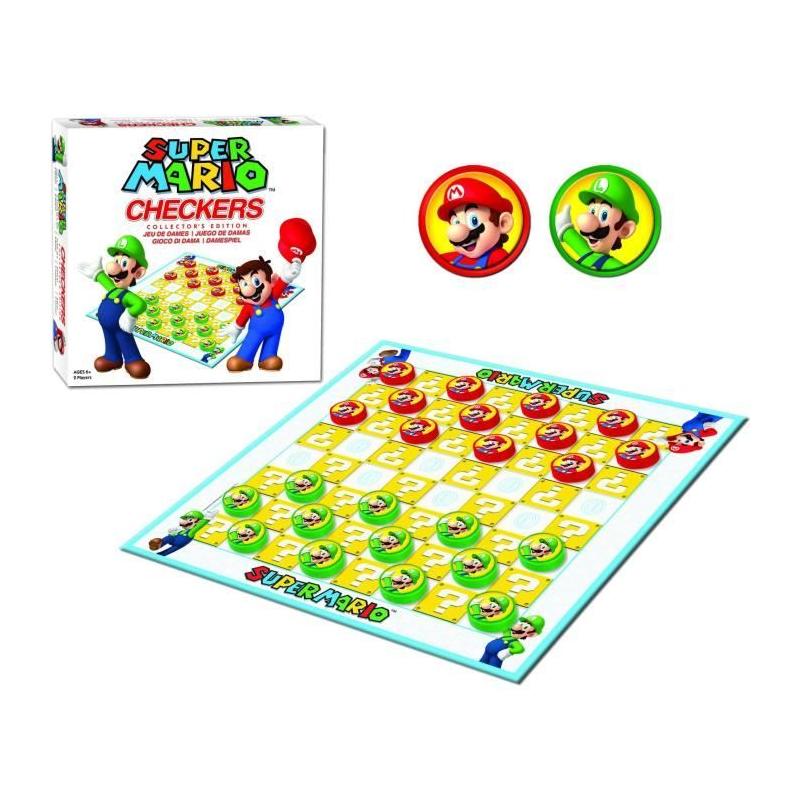 Super Mario Checkers - Un jeu de société passionnant!