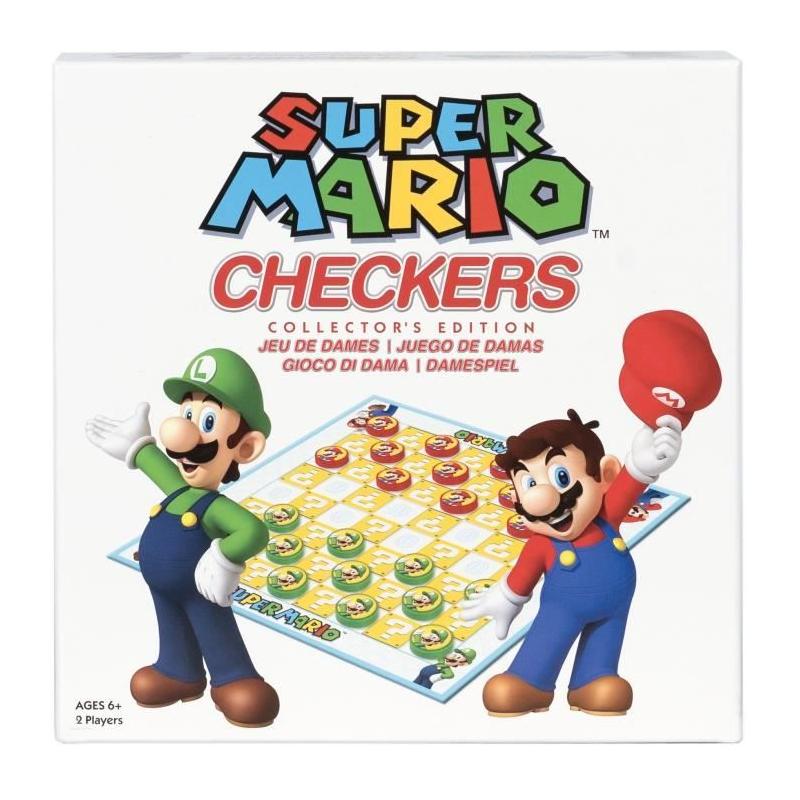 Super Mario Checkers - Un jeu de société passionnant!