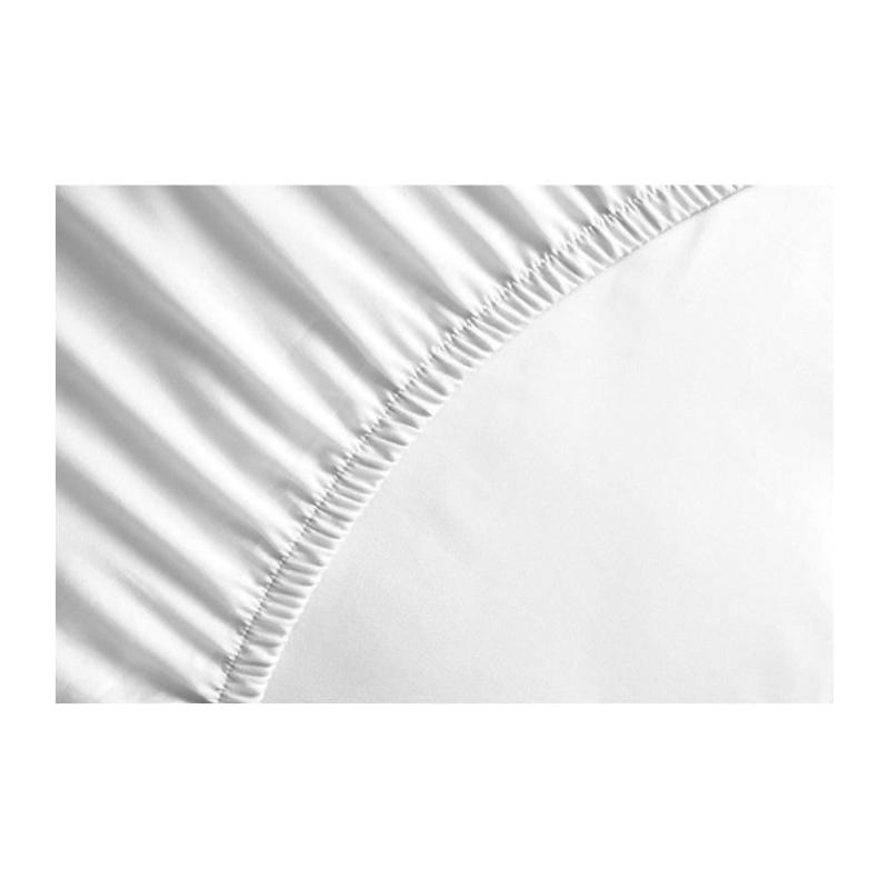 Drap Housse Microfibre Blanc - 90 x 190 cm - HP71760