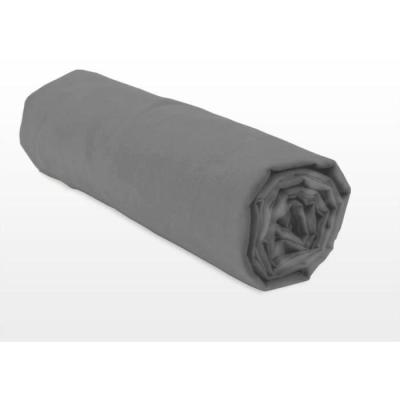 Drap housse Microfibre Gris Anthracite - 140x190 cm - HP71766