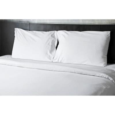 Lot de 2 taies d'oreiller Blanc - HOME LINGE PASSION - 50 x 70 cm