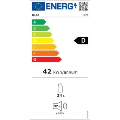 Glacière électrique IGLOO 12V - Bleu Moderne 24L - Compact et Puissant