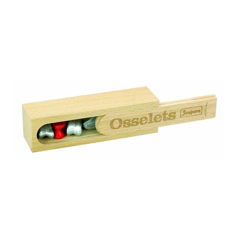 Jeu de société traditionnel "Osselet" JEUJURA - Fabriqué en France ??