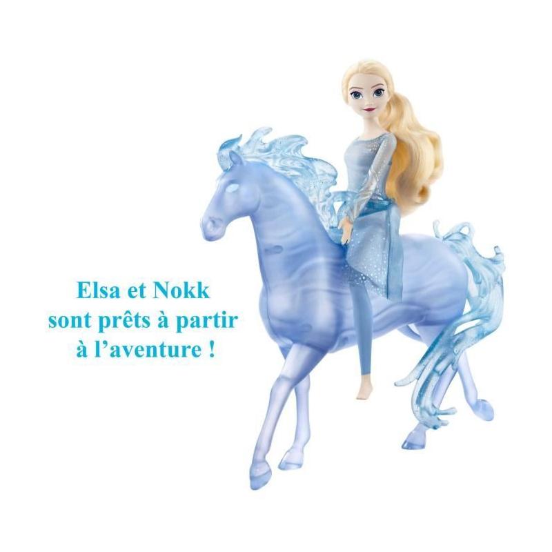 Découvrez le coffret poupée et cheval Disney La Reine des Neiges 2 - Elsa et Nokk