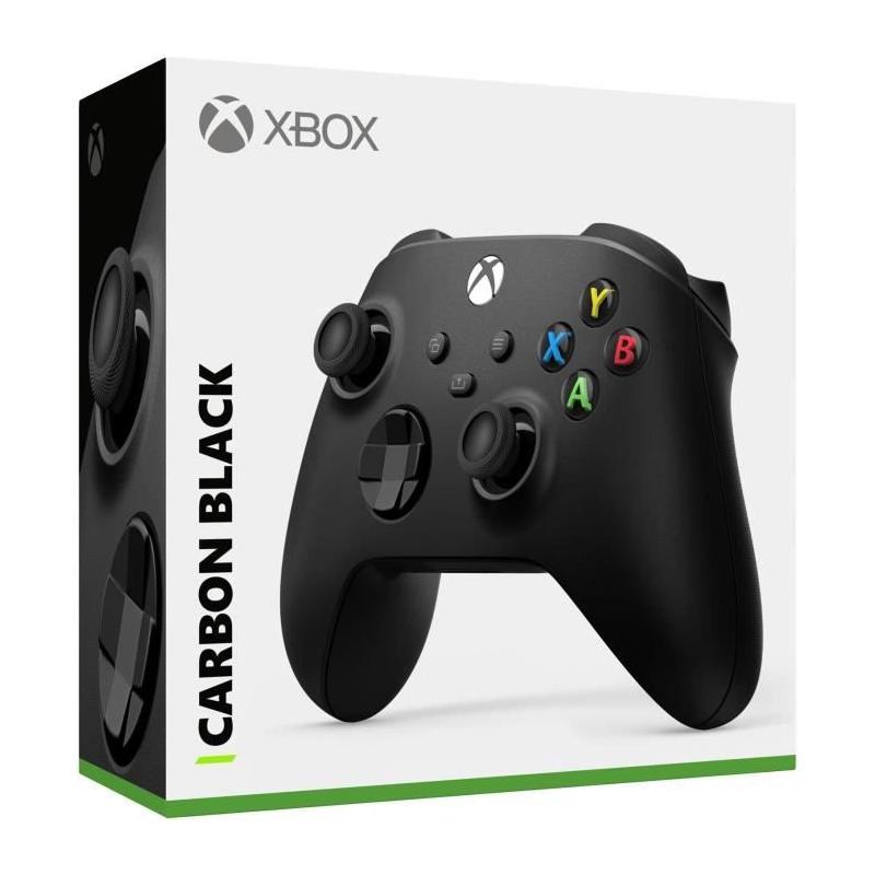 Manette Xbox Sans Fil Carbon Black - Compacte et ergonomique
