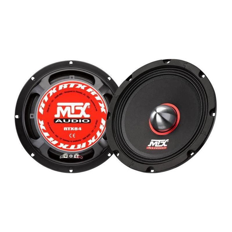 Enceinte auto MTX RTX84 - Grave-médium - 20cm - 150W RMS
