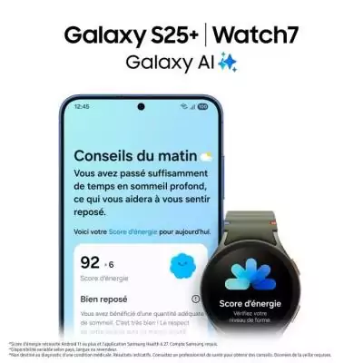 SAMSUNG Galaxy S25 Plus 512 Go Bleu nuit: Réparable et durable