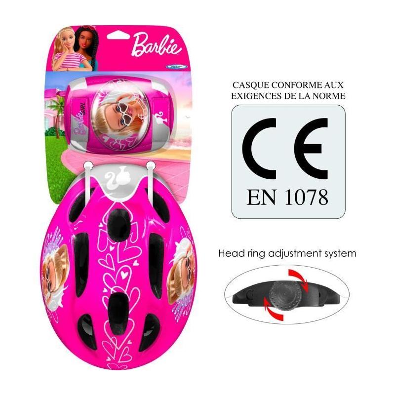 Ensemble de protection STAMP Barbie rose pour enfant