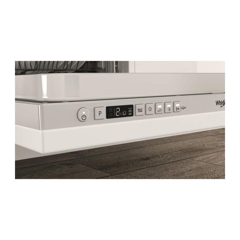 Lave-vaisselle tout encastrable WHIRLPOOL WKCIO3T133PFE 6eme Sens - 14 couverts - Induction - 43 dB